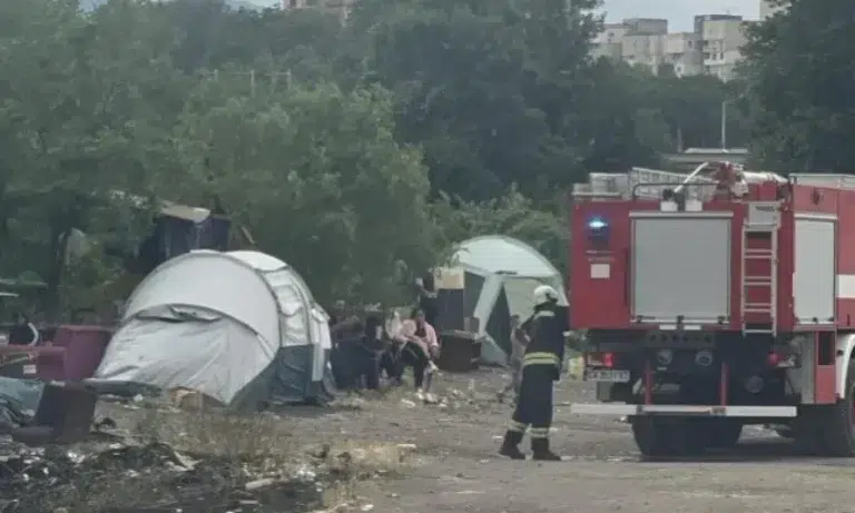 Кметът на „Илинден“ обвини Столична община в бездействие заради незаконни палатки, сметище и пожар