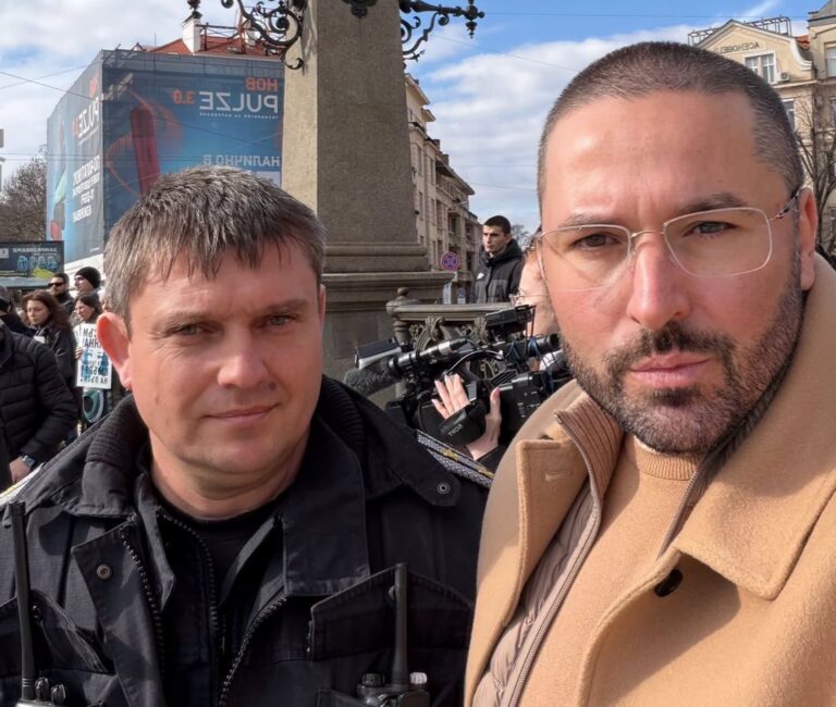 Лидерът на „Сияние“ Николай Попов отдаде почит на професионализма и всеотдайността на МВР